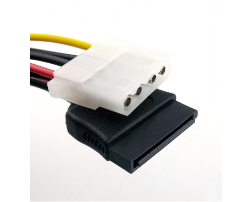 Переходник питания SATA 15 Мама на Molex 4 pin Мама